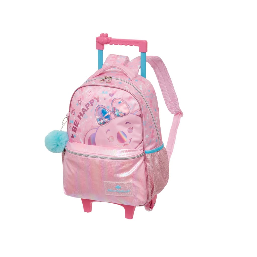 Mochila Carrinho C/ Alcas Lilica Ripilica Charming BE HAPPY - ORIGINAL