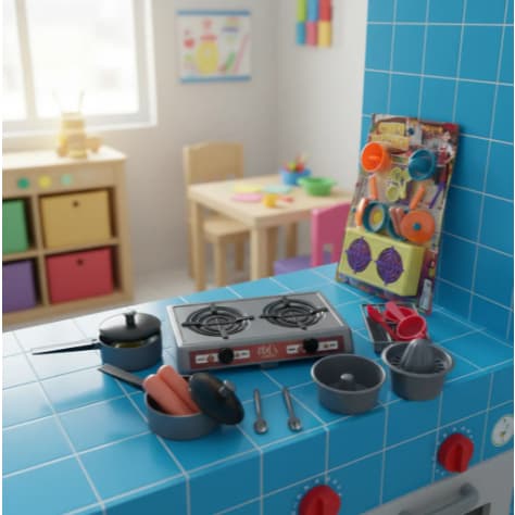 Chef Kitchen Utensílios de Cozinha Brincadeira Comidinha Panelinha