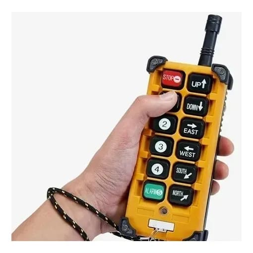 Controle Remoto P Equipamentos De Elevação Telhnbd 10 Botões