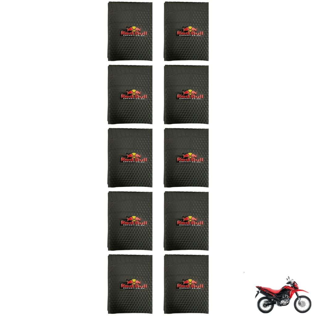 10 Capas de Banco Emborrachada 3D Impermeável — Moto Biz/Yamaha/Honda/XRE300/CRF/Monster  Resistente