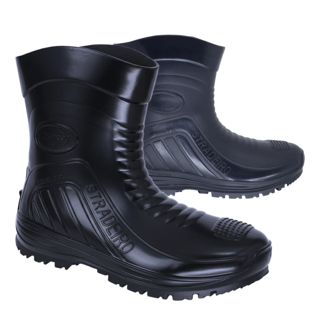 Bota Galocha Impermeável Moto Motociclista Motoqueiro Monseg Original PVC