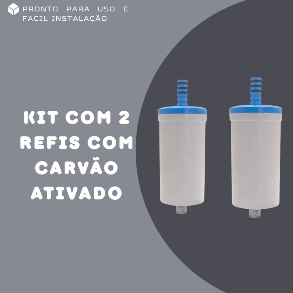 Filtro Refil para Torneira (2 Refil)