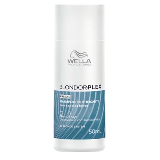 Wella Professionals BlondorPlex - Shampoo Fortificante 50ml MINI FRASCO TAMANHO VIAGEM