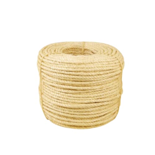 Corda de Sisal 10mm - Arranhador de gato - Uso Geral/Artesanato - 05 Metros