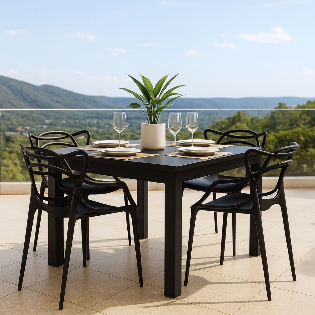 Oferta Imperdível Mesa de Jantar 120+4 Cadeiras Allegra Estilo e Conforto
