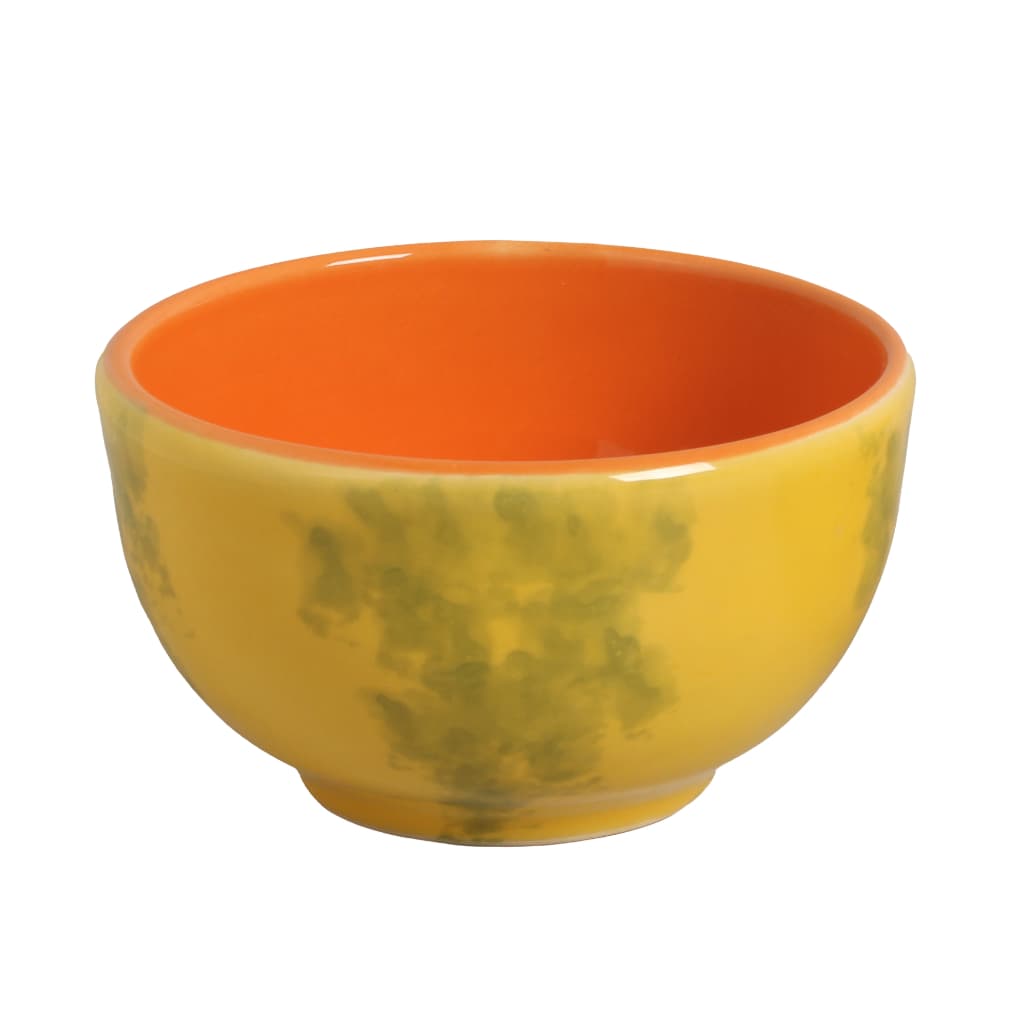 Bowl Fruta de Cerâmica - Mamão (Capacidade de 550ml)