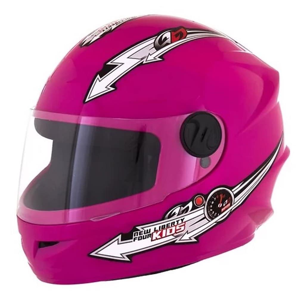 CAPACETE CRIANÇA TORK LIBERTY FOUR KIDS (ROSA) (54)