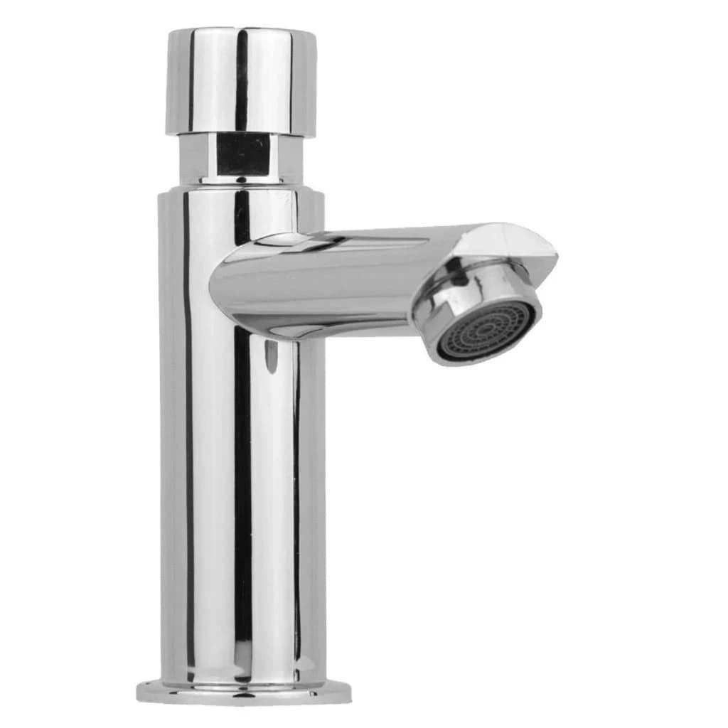 Torneira Lavabo Cromada Gourmet Automática Temporizador