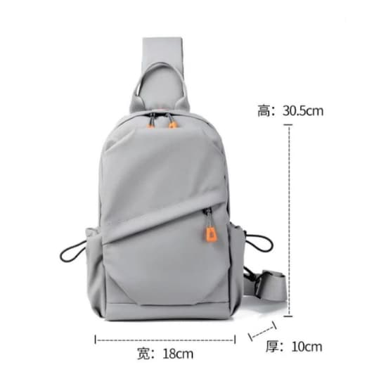 Mochila De Peito Masculina Impermeável Multifuncional De Transversais Para Acampamentos Ao Ar Livre Caminhadas ana