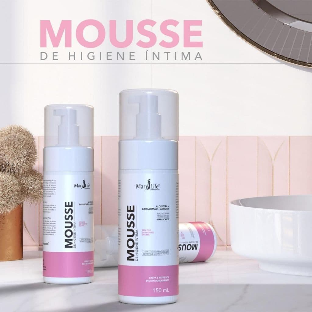 Mousse de Higiene Íntima 150ml - Mary Life