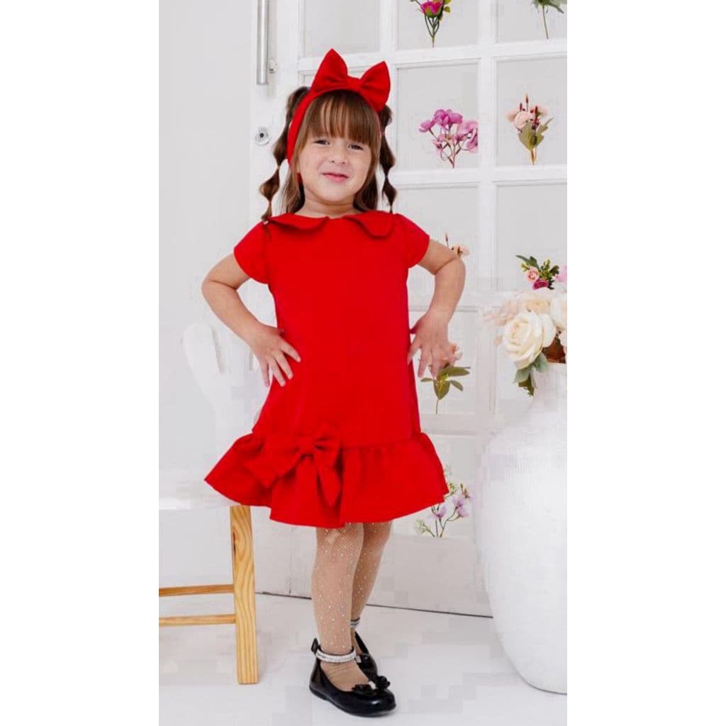 Vestido Infantil Batinha Menina casual festa aniversario social roupa