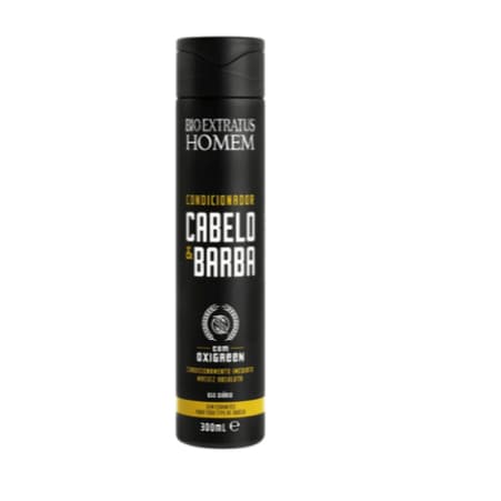 Condicionador Cabelo & Barba Bio Extratus Homem Uso diário Com oxigreen 300ml