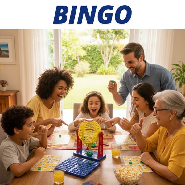 BINGO DE PLÁSTICO GIRATÓRIO COM 24 CARTELAS + 90 NUMEROS DIVERSÃO ROLETA