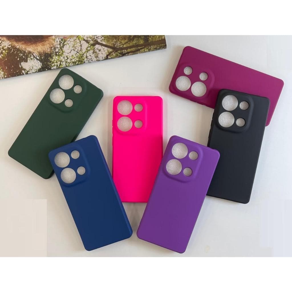 Capa Capinha Para Redmi Note 14S  Silicone Aveludado Case