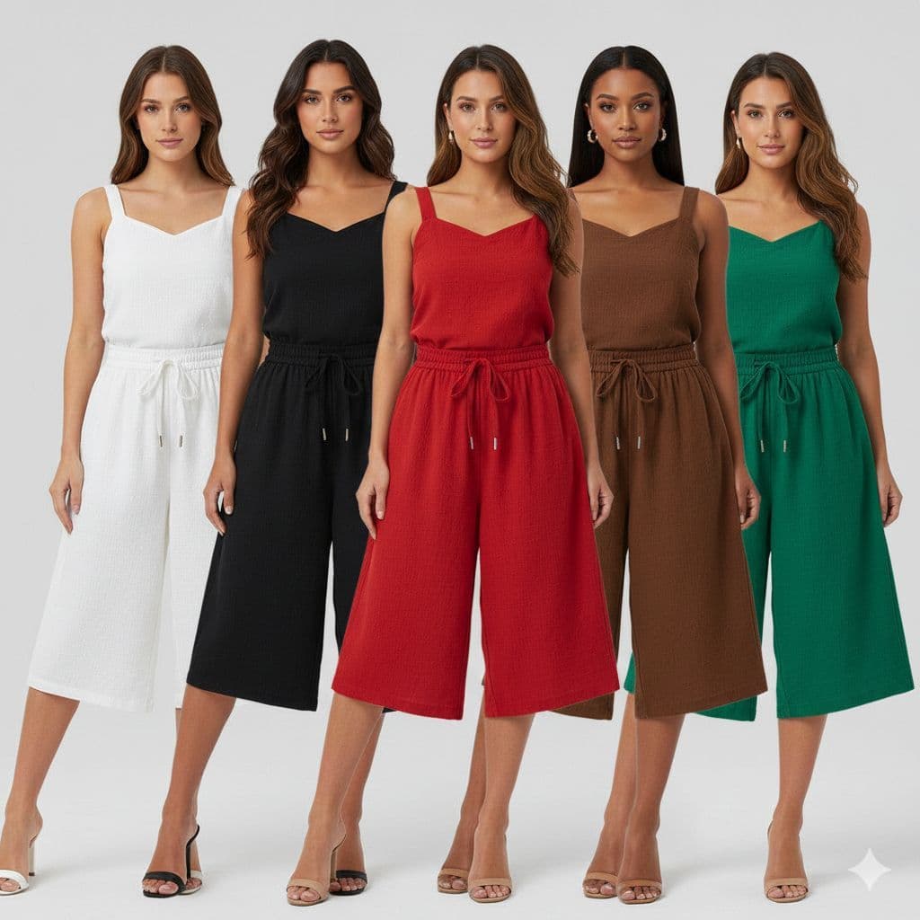 Calça Pantacourt Feminina Pantalona Cós Alto Curta com Bolso e Forro Duna Premiun Verão Estilosa