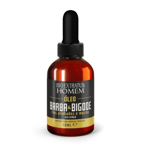 Óleobarba&bigade Bio Extratus Homem Fios alinhados e macios Uso diário dermatologicamente testado 40ml