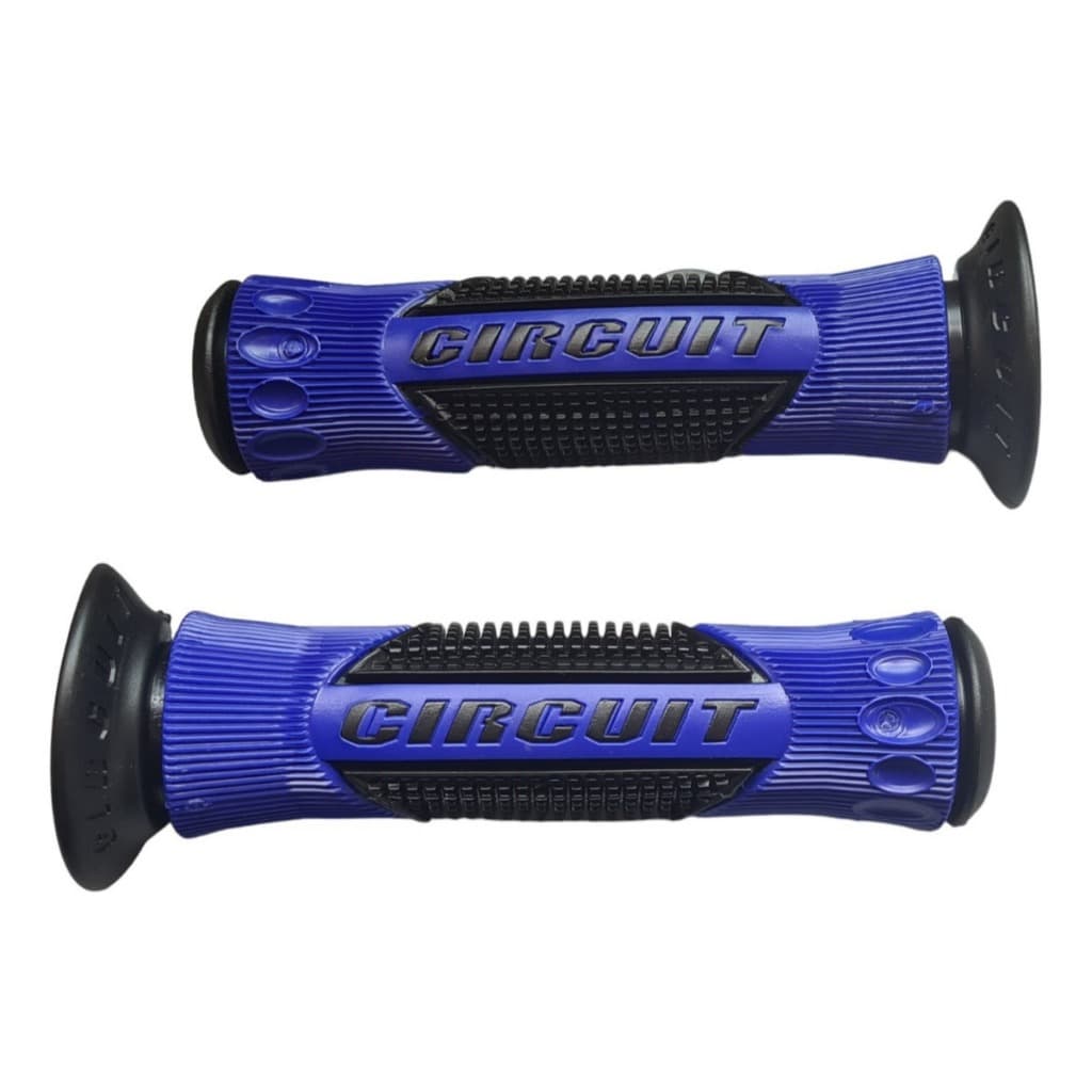 Manopla Punho AZUL Moto Circuit Xtz /ttr/lander/tenere/crosser/dt Manoplas Par Esportiva