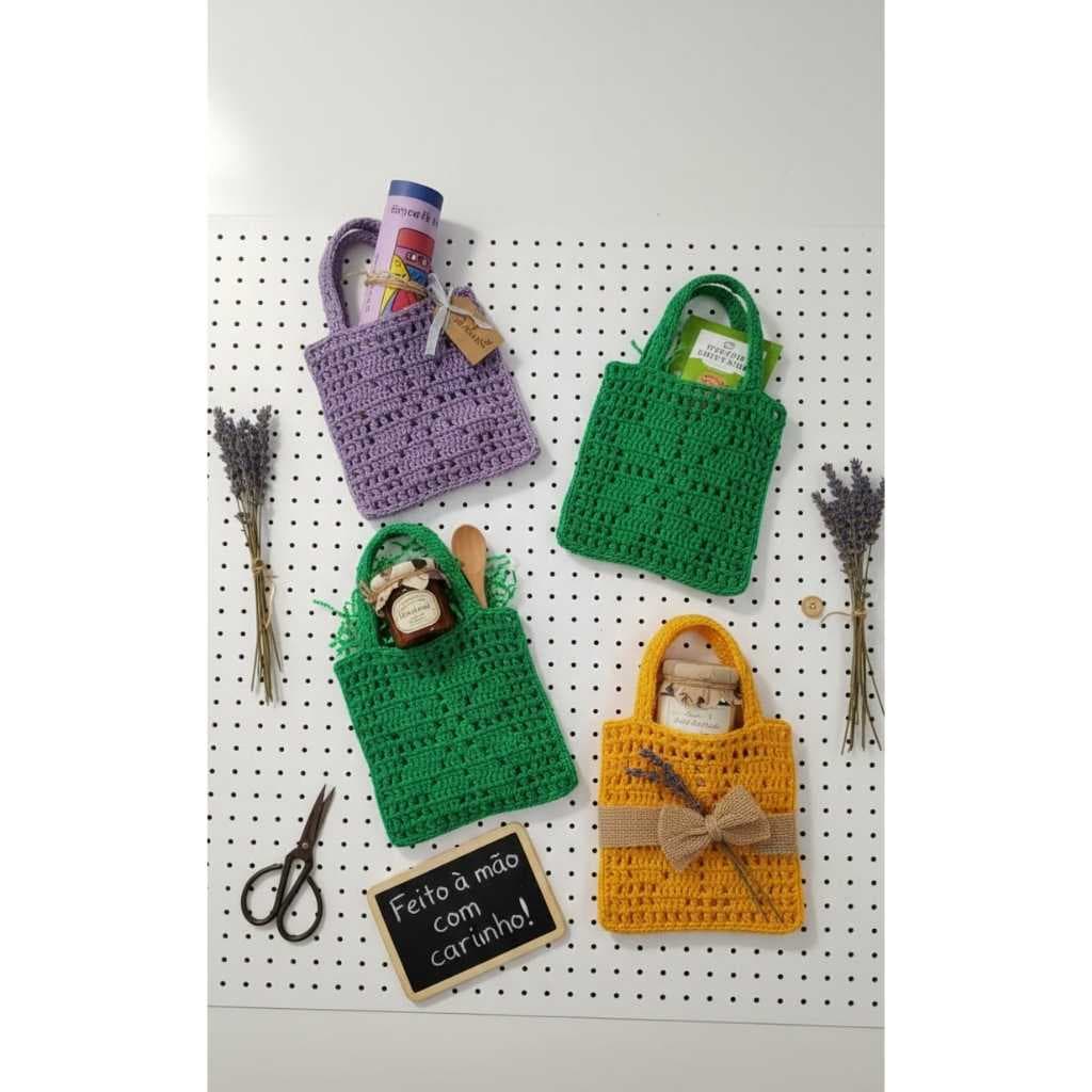 Linda Mini Bolsas De Crochê Um Charme Em Cada Detalhe!