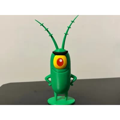 Miniatura Plankton – Bob Esponja 🧪💚