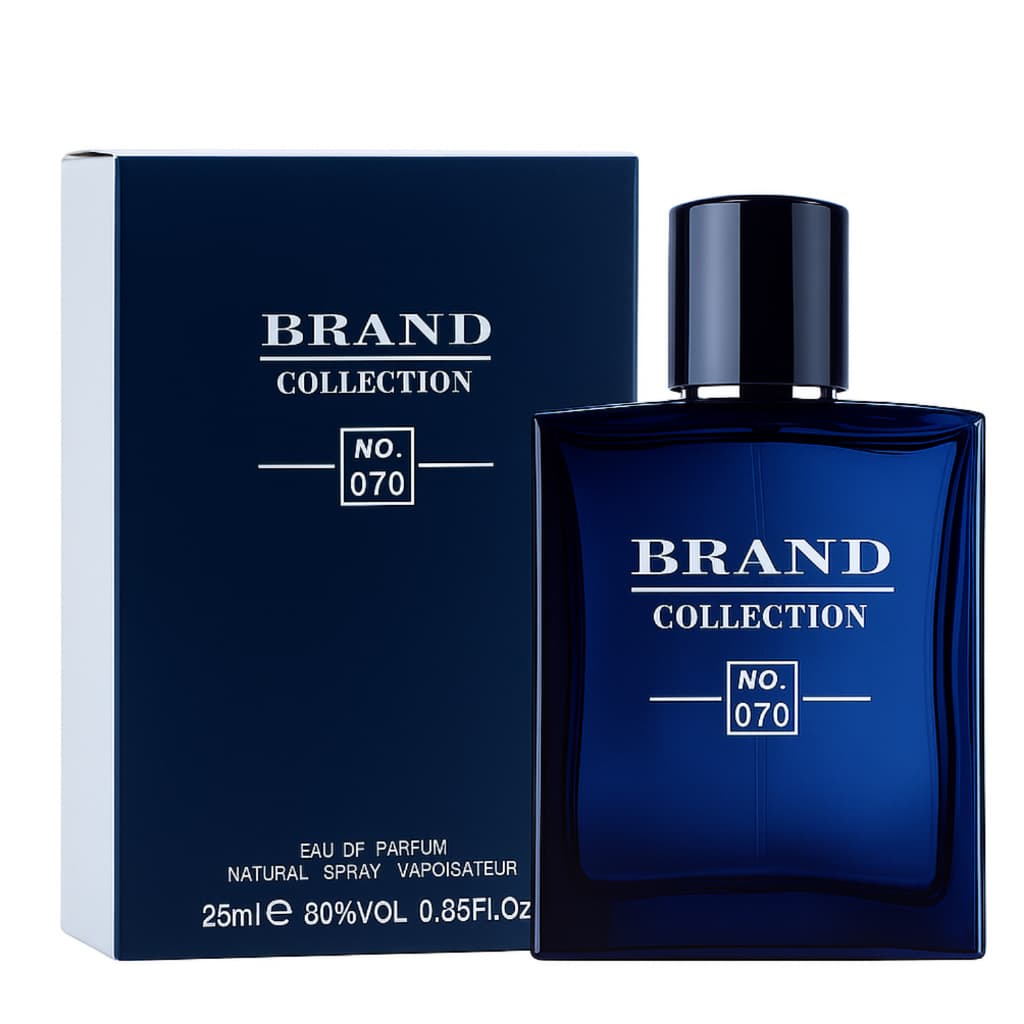 Perfume Masculino Importado Brand Collection Blue Ocean N070 Fixação Intensa e Aroma Marcante