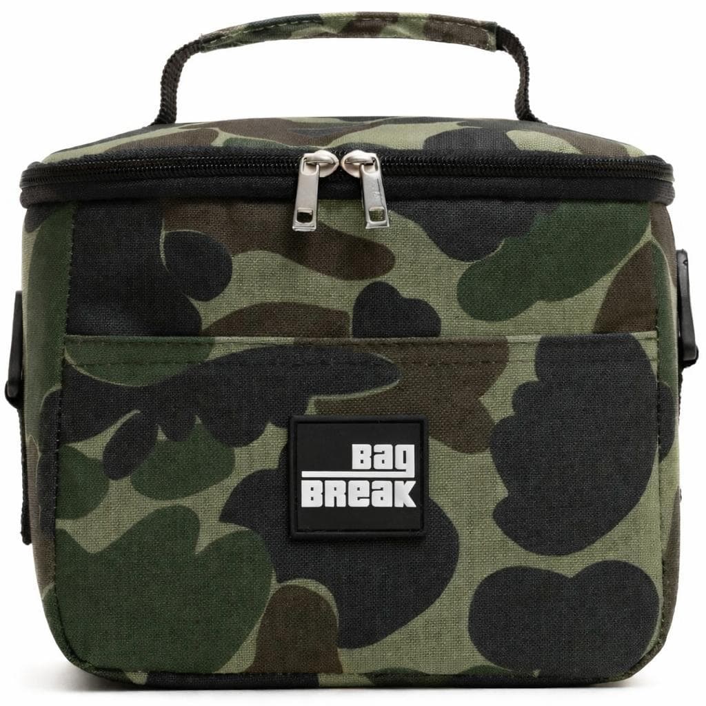 Bolsa Térmica De Academia Porta Marmita Bag Break Fitness Lancheira Térmica para Alimentos Trabalho Treino com Alça