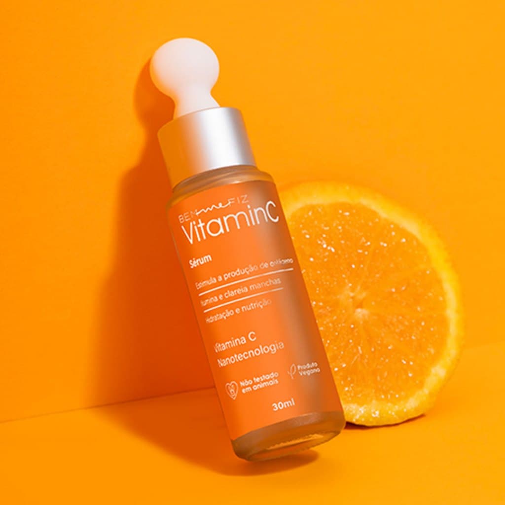 Sérum Vitamina C Nanotecnologia Bem Me Fiz 30ml Anti-idade | Clareador de Manchas | Anti Aging