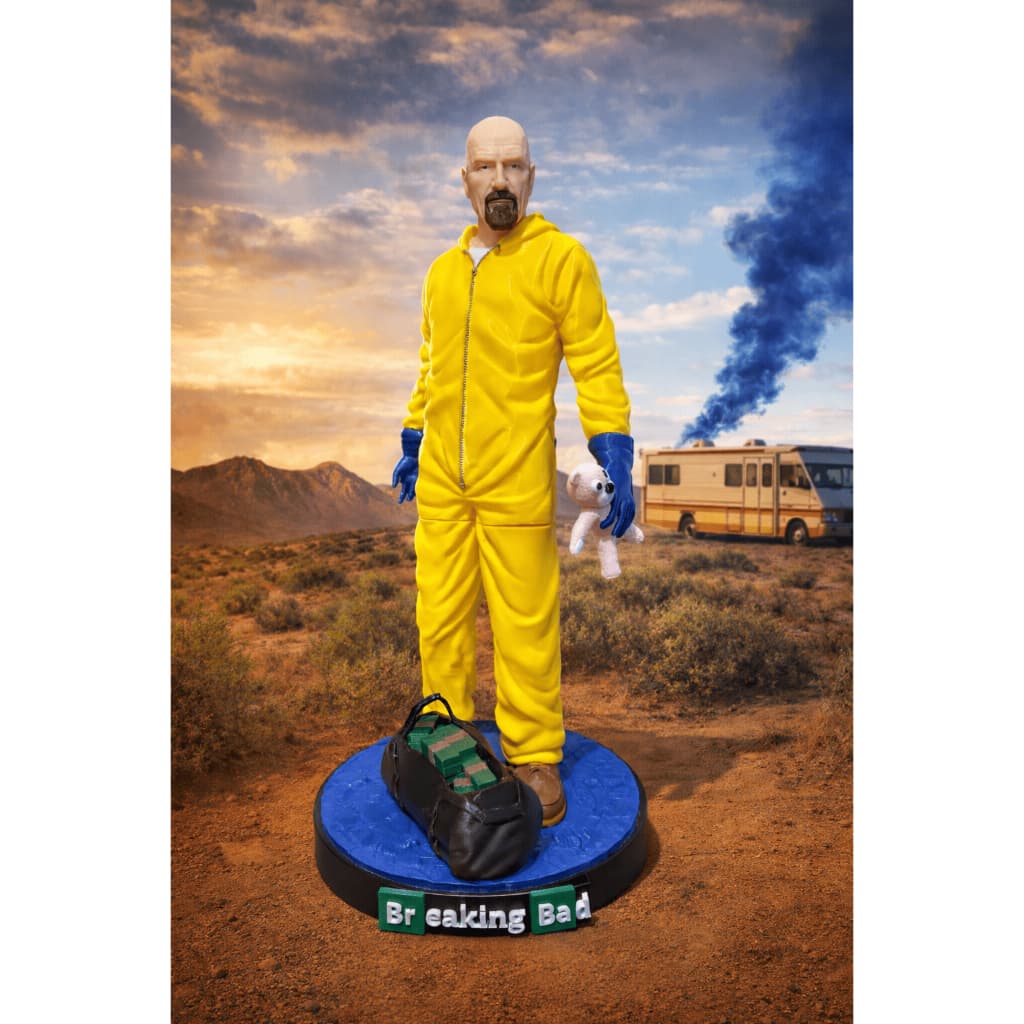 Action Figure Walter White Breaking Bad Impressão 3D - 42cm altura