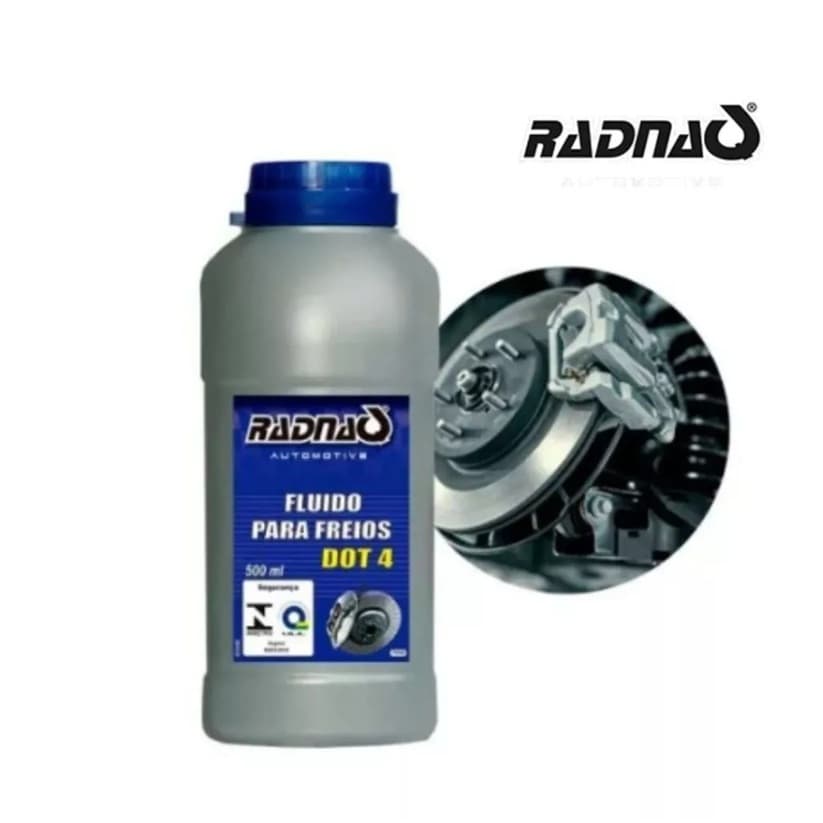 Fluido Para Freios DOT4 Radnaq 500ml
