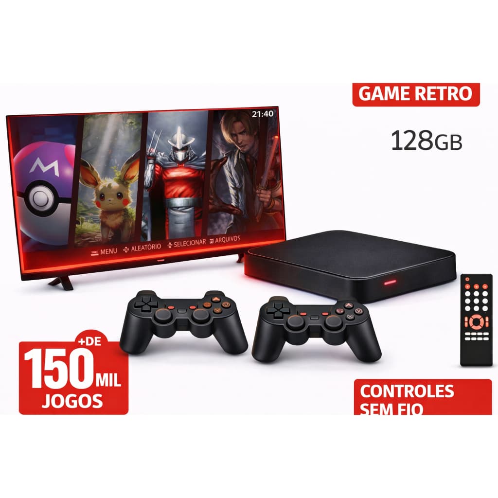 Video Game Retro Elite 4.8 – Sistema Atualizado – Modelo 2026