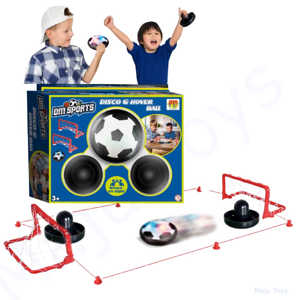 Futebol Mesa Mini Campo com Disco Hover Ball e Gols - Bola Flutuante – DM SPORTS