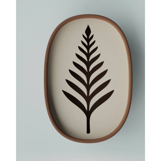Saboneteira para Banheiro Decorativa | Design Minimalista Folha Elegante- 3D