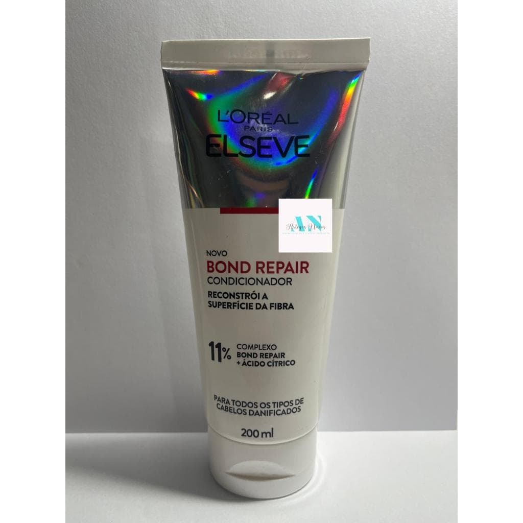 Condicionador Reparação Molecular Sela Cutículas Reconstrói Ligações Devolve Força Brilho Maciez Com Ácido Cítrico 200mL