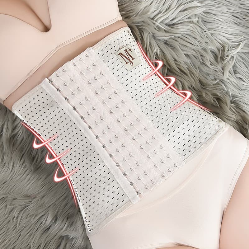 Cinta Abdominal Feminina Emagrecer Rápido Ajustável 4 BARBATANAS modeladora afinar cintura
