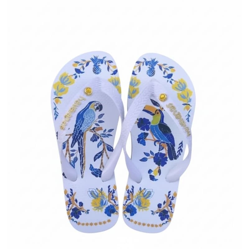 Chinelo de Dedo Tucano Feminino Estampado Praia e para DIA-DIA