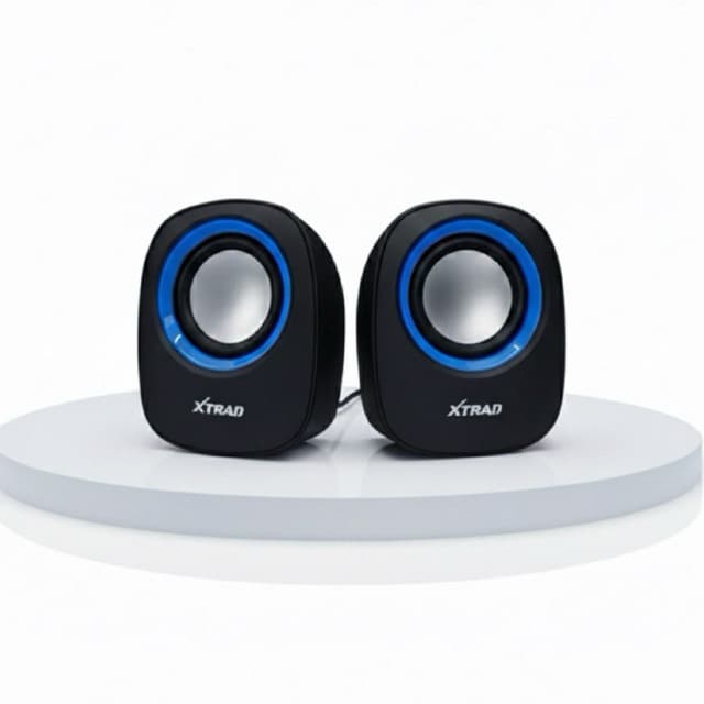 Caixinha de Som USB para Notebook e PC – Mini Speaker Estéreo Potente Portátil