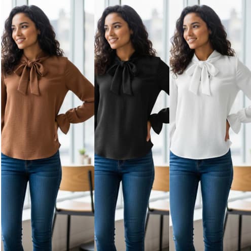 Camisa Manga longa Executiva Social Feminina