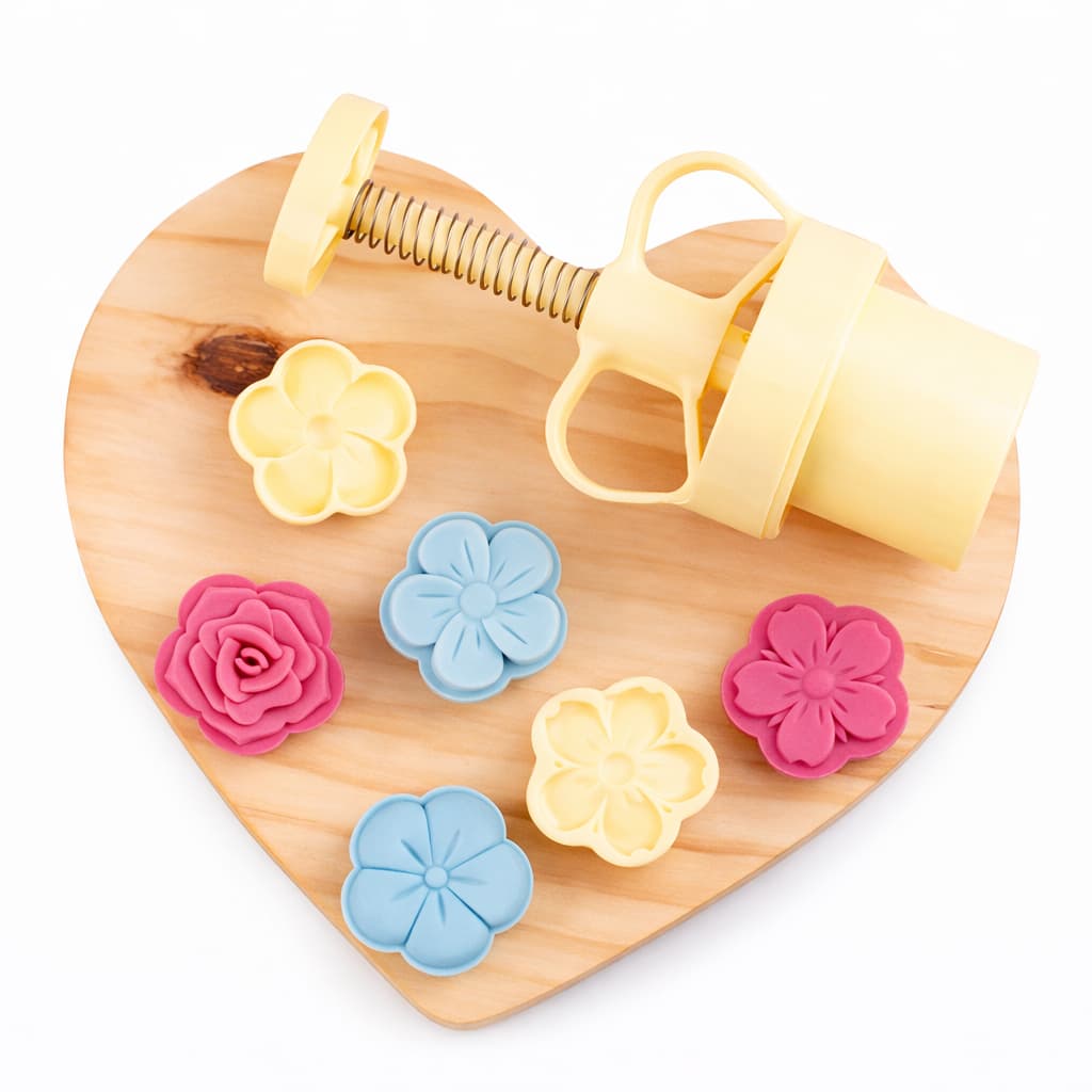 Kit Ejetor Max Flores Para Modelar Massas Doces e Brigadeiros até 25g - Blue Star