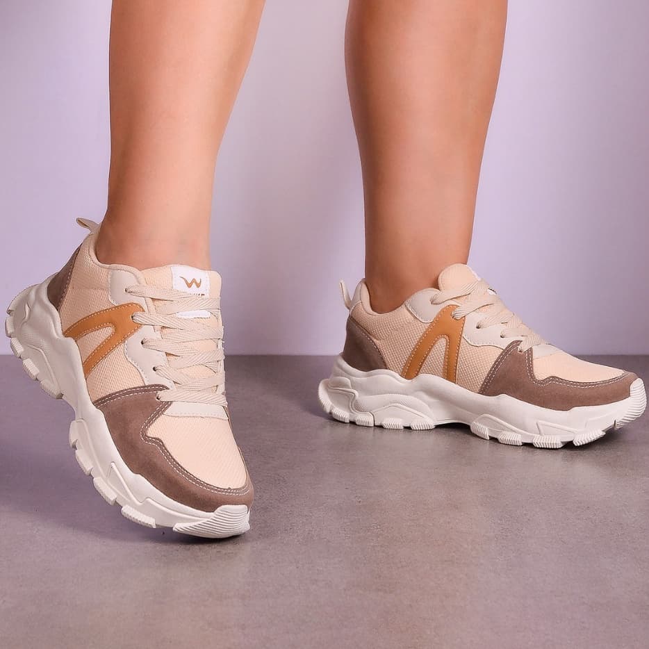 Tenis Plataforma Feminino Lançamento Conforto Casual Super Leve Confortável