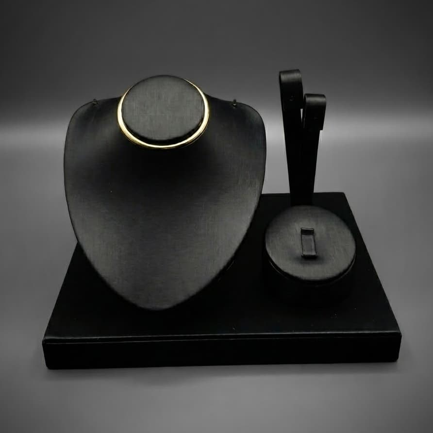 Kit Expositor de Luxo em Couro PU