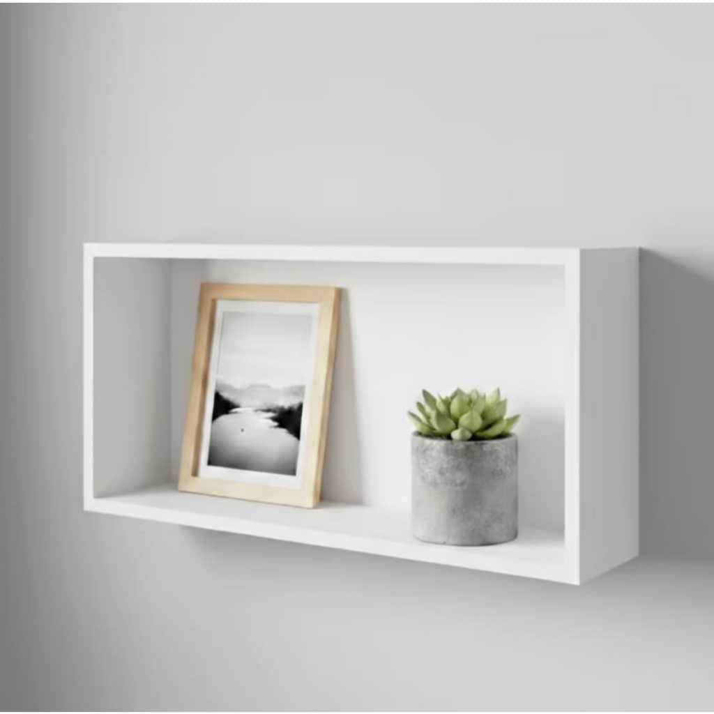 NICHO 90X30X20 RETANGULAR GRANDE 100% MDF SALA QUARTO COZINHA