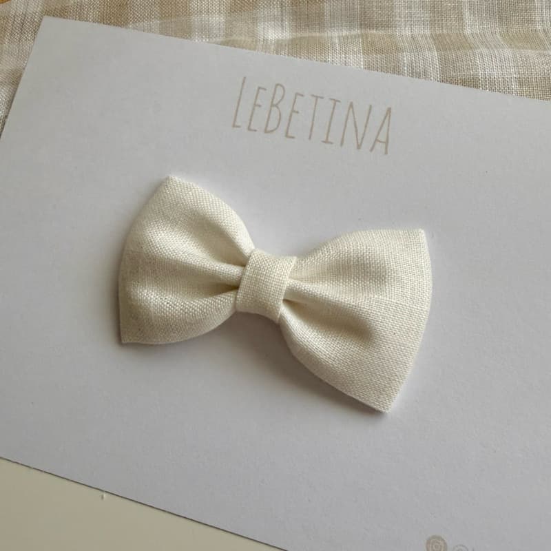 laço linho puro | bebê | laço tiara | laço para menina | laços RN | laços neutros