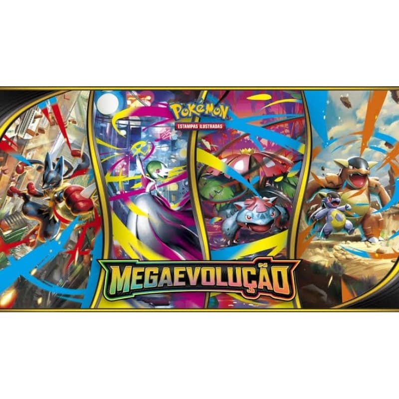 Cartas Pokémon Coleção Mega Evolução Original Copag 001/132 Normal