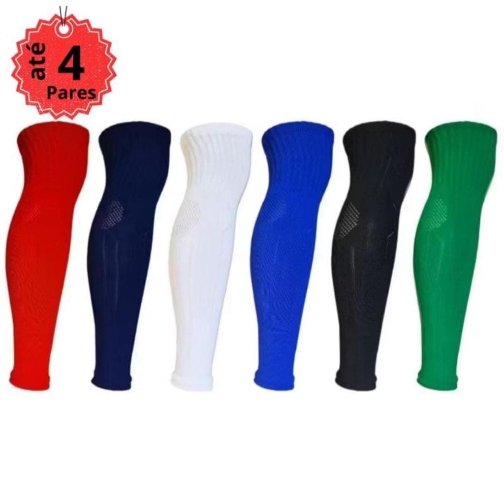 Kit De 1 Até 4 Pares Meião Canelito Profissional Altíssima Canelito