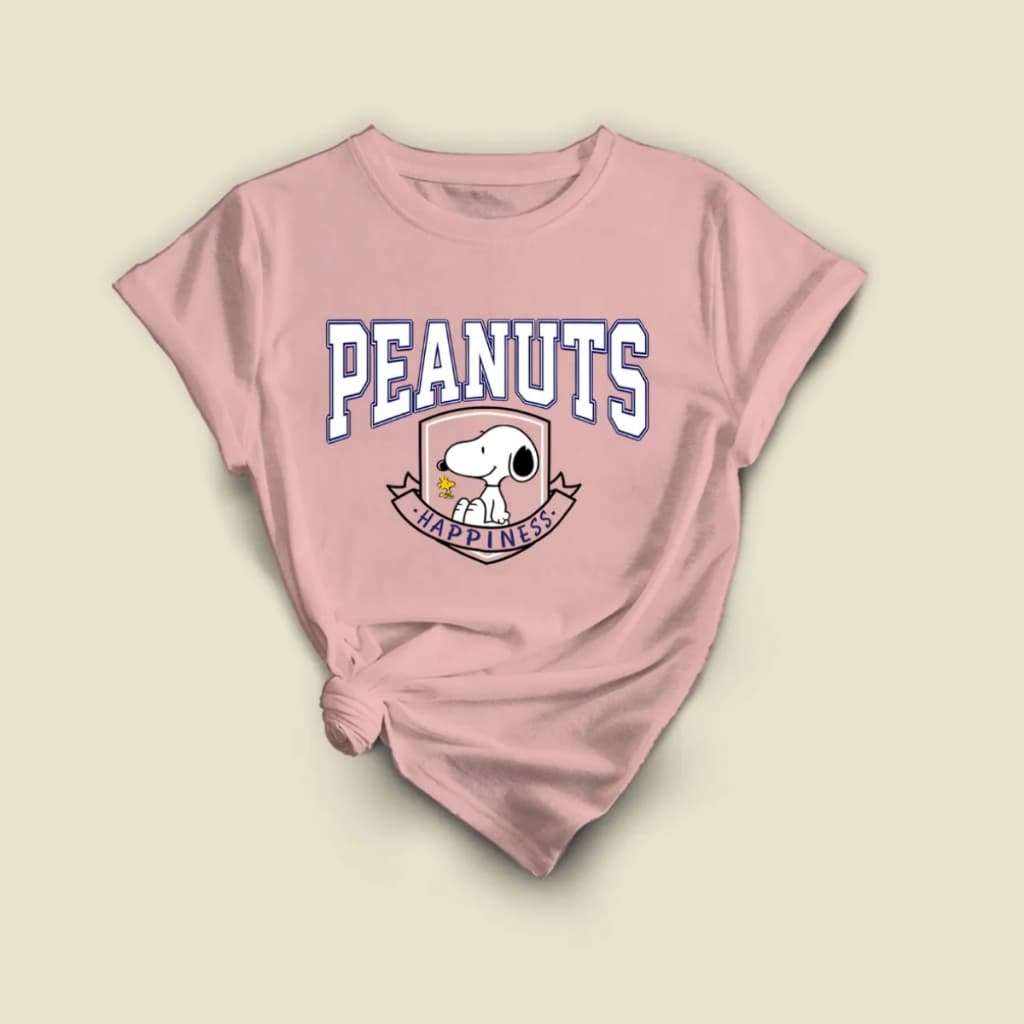 Blusinha T Shirt Feminina Camiseta Estilosa Peanuts Desenho Animado