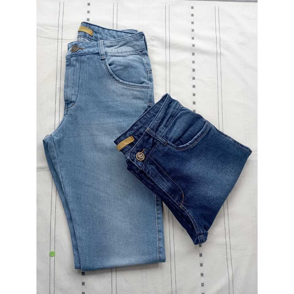 Calça masculina coladinha com elastano 7071