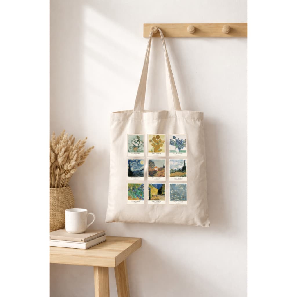 Ecobag Feminina Bolsa Sacola Ecológica Obras Van Gogh