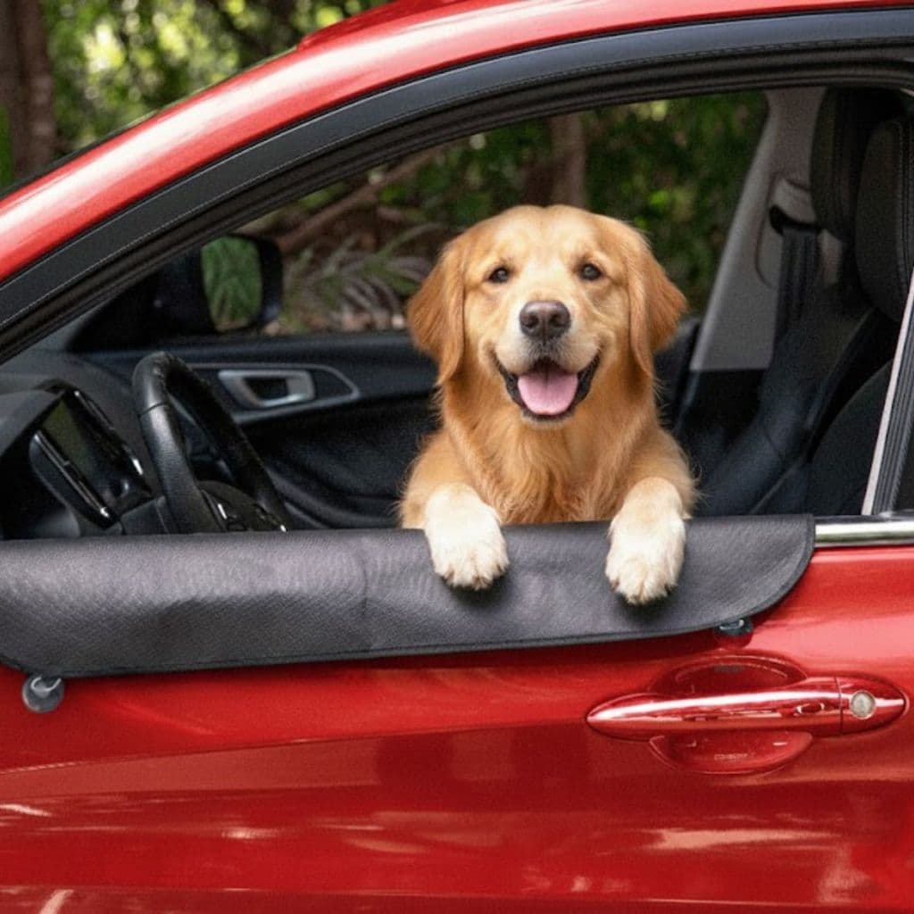 Capa Protetora Pet Impermeável Para Portas Janelas Carro Cães