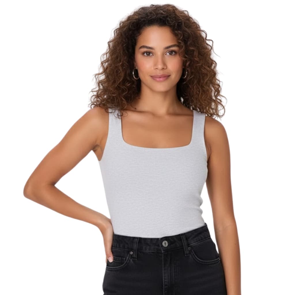 Blusa Regata Básica Feminina Lisa Cotton Malwee Original Leve e Confortável