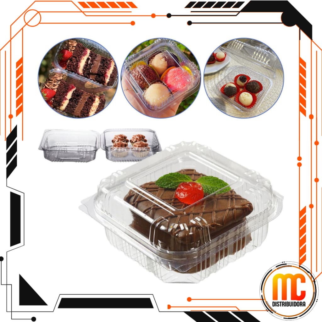 Embalagem 641 Resistente Para Lanches Delivery Marmitex Embalagens Alimenticias