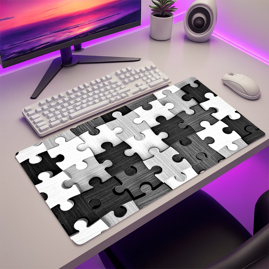 Mouse Pad Gamer Grande Personalizado Base Antiderrapante Confortável
